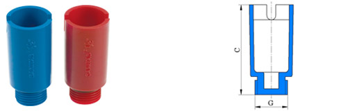 Заглушка резьбовая длинная